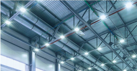 Illuminate your workspace in style with our industrial lighting solutions. Our warehouse lighting, industrial light fixtures, and commercial LED lights are designed to provide reliable lighting while adding an elegant touch to any indoor setting.
