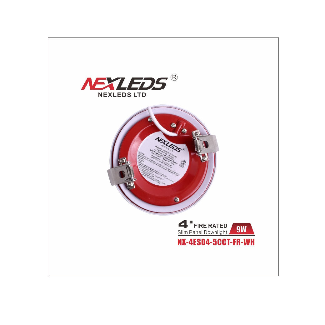 4 Inch Slim Panel 5 Way CCT – Fire Rated - Light52