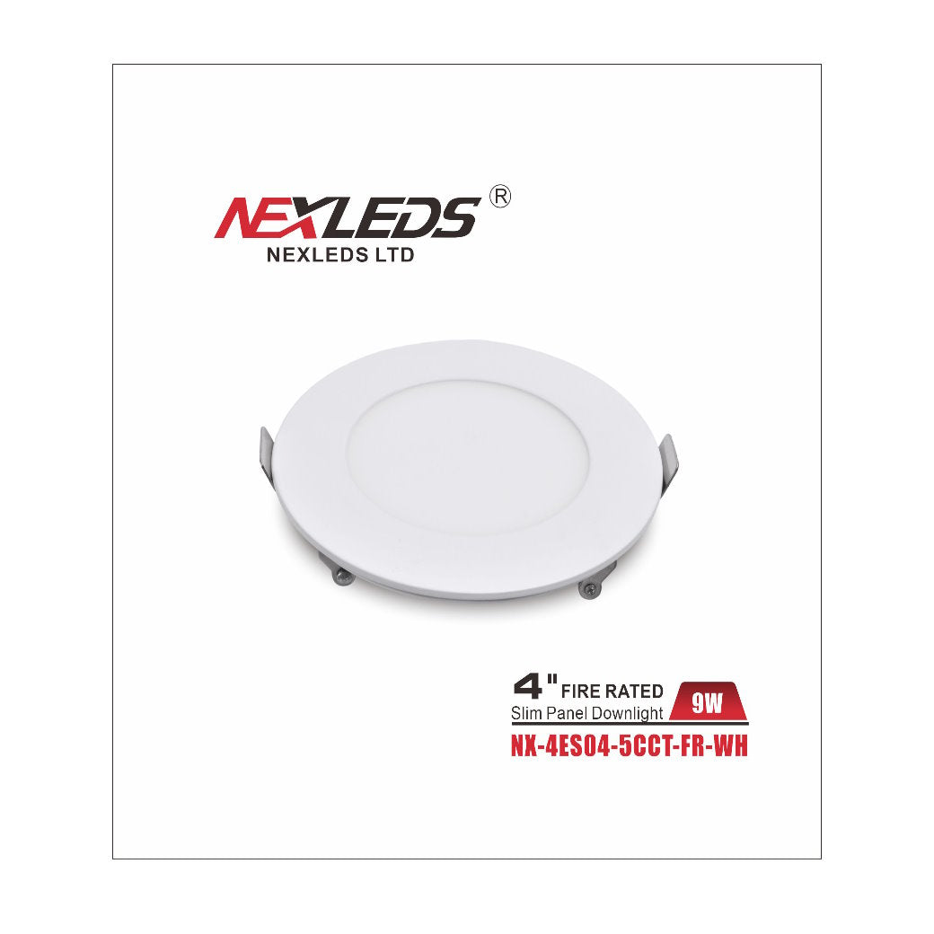 4 Inch Slim Panel 5 Way CCT – Fire Rated - Light52