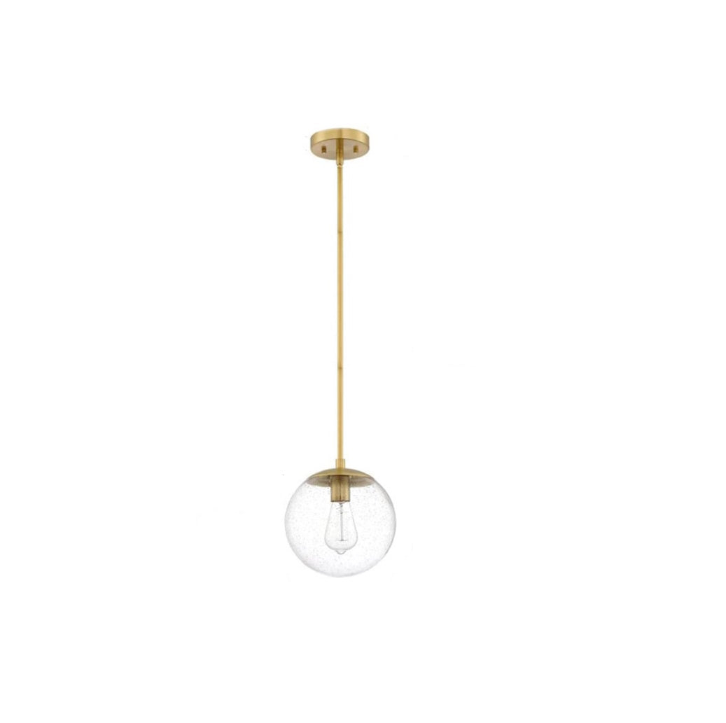 Brass gold pendant light round glass light52.com #restaurants #hotel #retail #kitchen #outlets #pendant #gifts #homedecor