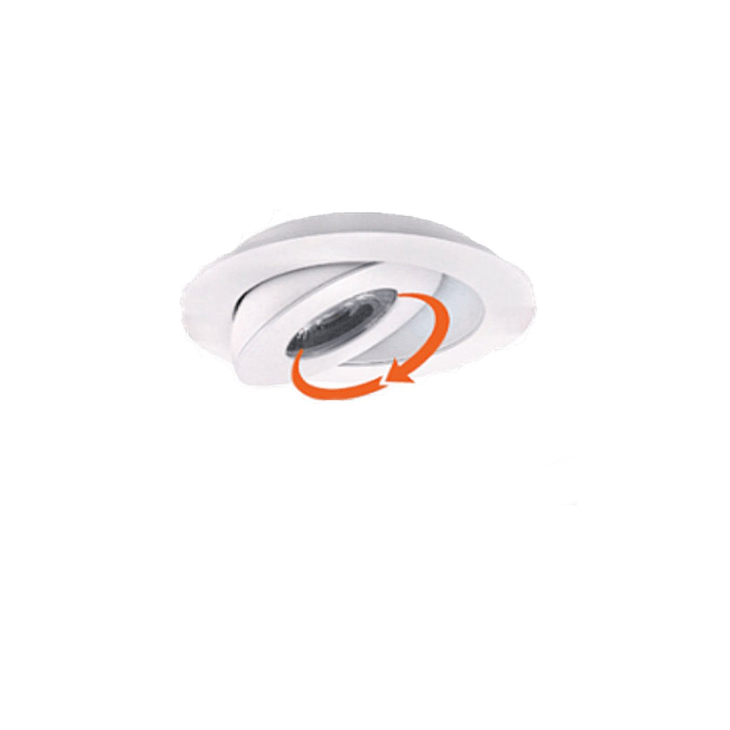 3.5" 5CCT Colour Select Floating Gimbal - Light52 - LED Lighting Electrical Suppliers