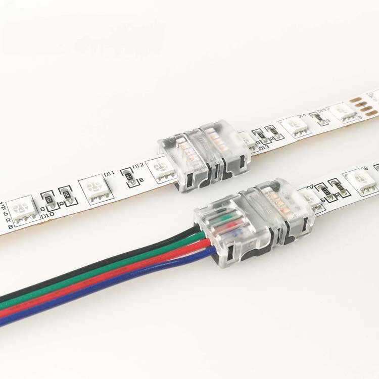 LED Strip to wire Hippo Connectors 4Pin - Light52.com