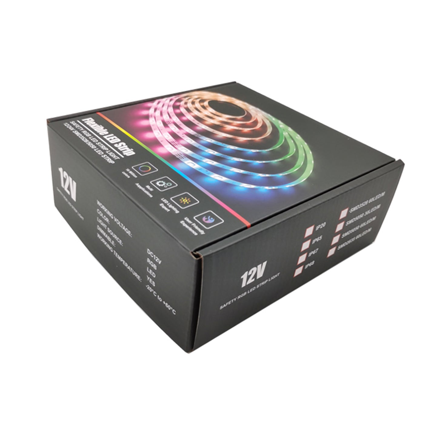 2x5Meter RGB LED Strip W/44Key IR Remote IP20 - Light52.com