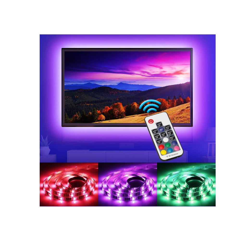 1M RGB Waterproof LED Boat TV Back Light Light52.com "led 1m" "tp-link led strip canada" "*1m led stip tv light" "120v led strip lights canada" LED Strip light boat light