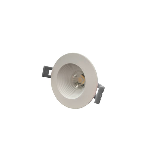 2 Inch Round Baffle Downlight 3Way CCT Light52.com "2 by 3 downspout" "2 led pot lights" "baffle pot lights" "downlight baffle"