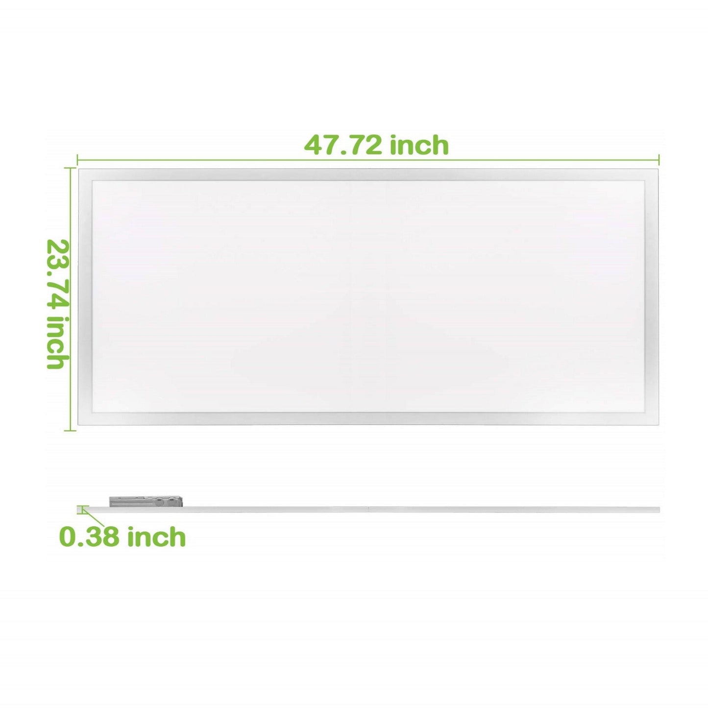 2x4ft LED Panel Lights 120~347Volts 50W 125/LMW - Light52.com
