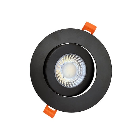 4 Inch GIMBAL slim panel with External Driver 3CCT Black - Light52.com home eavestrough ceiling contractors electrician home office lighting led