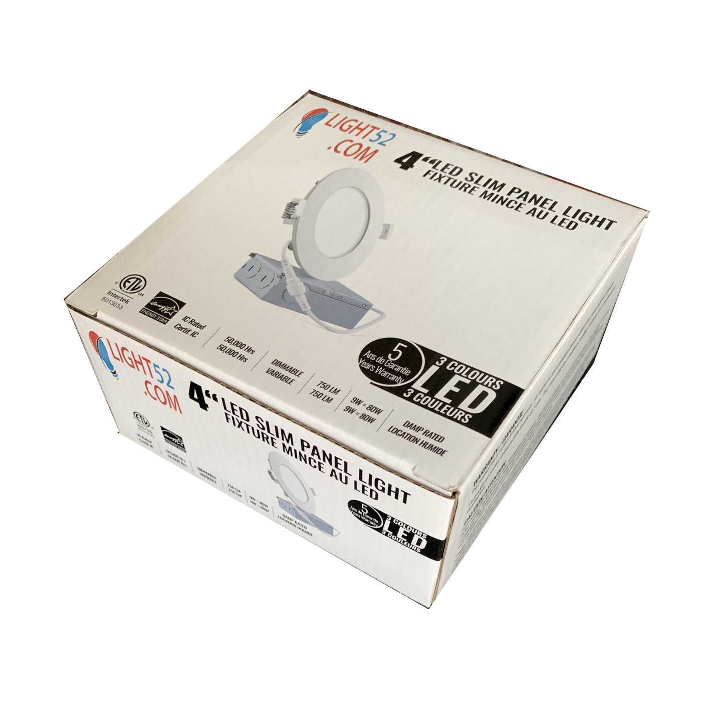 4 Inch Recessed Lighting 750LM 9W 3 Color CCT - Light52.com pot lights led 4 Inch recessed led light light fixtures ceiling ceiling light fixtures recessed lights 4 inch nanoleaf lines spot lights indoor
