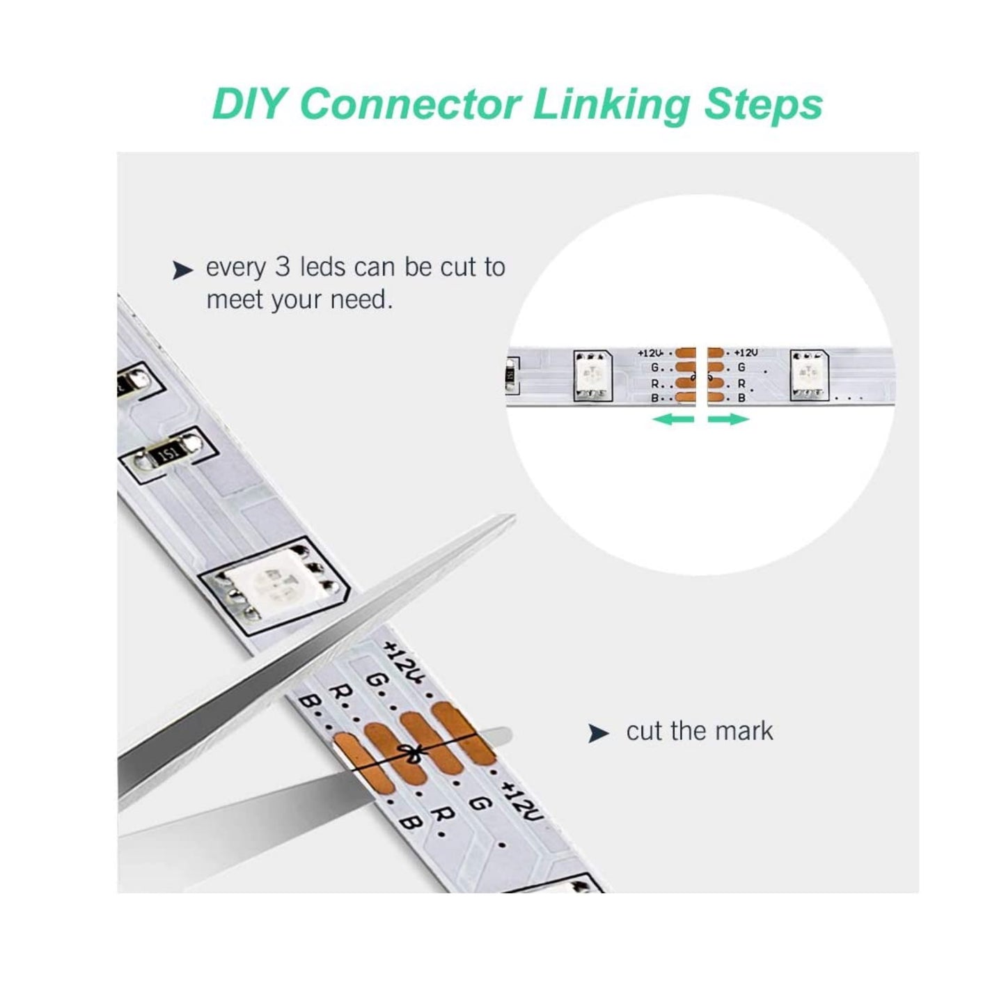 5Meter RGB LED Strip W/44Key IR Remote - Light52.com