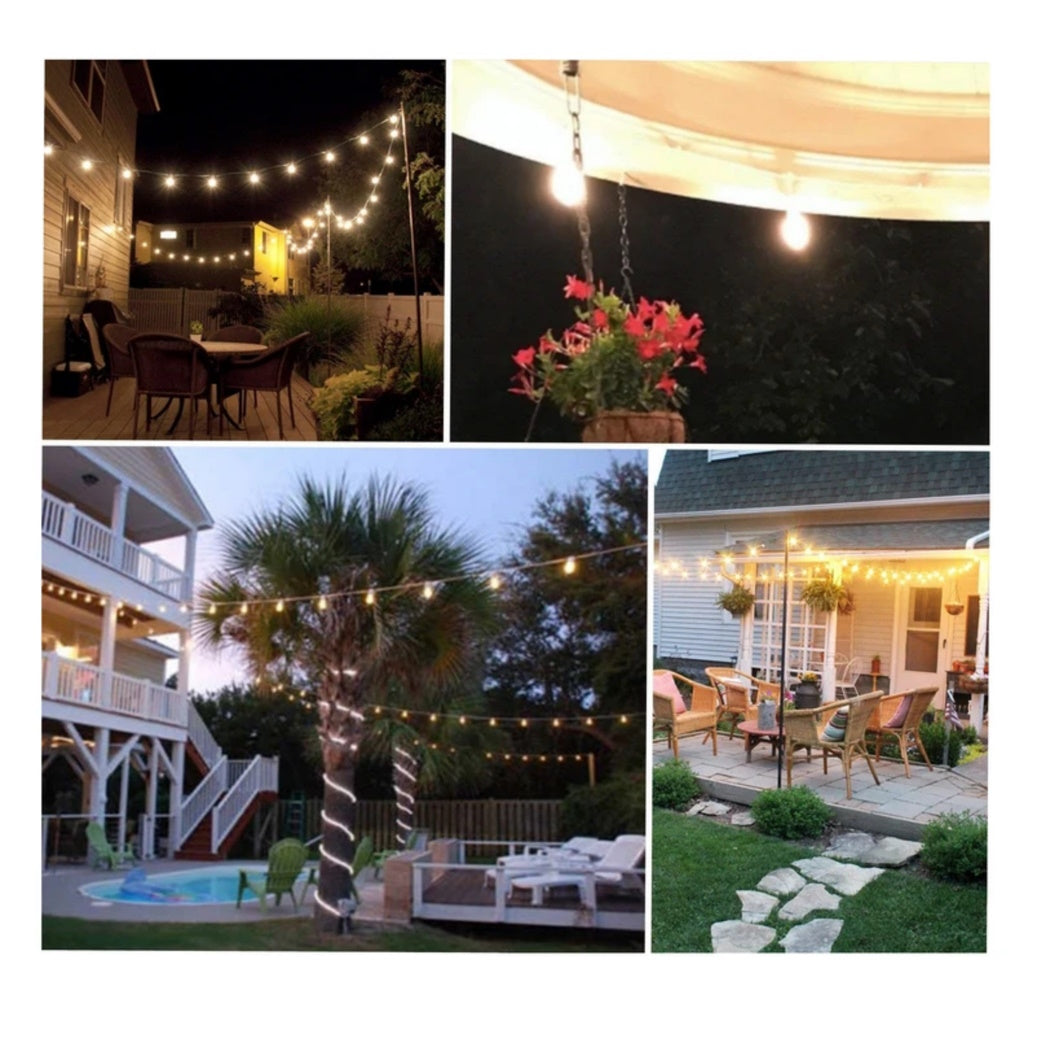 LED String Light Vintage 49ft 15Bulbs 2Watt S14 Light52.com g40/s14 led solar string lights led string lights edison bulb string lights outdoor costco lights string string light bulbs home depot string lights string lights home depot 20 ft. led s14 string lights 48 ft 24 bulb string lights