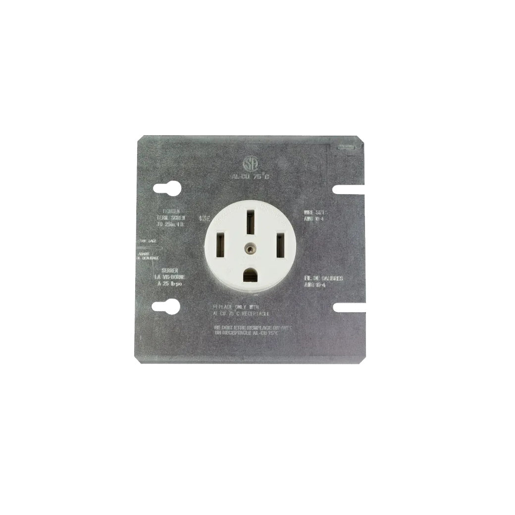 Eaton® Metal Range Receptacle - 1168-2 Light52.com "eaton 1168-2-sp" "eaton breaker flashes 5 times" "eaton breaker error codes" "eaton breaker blinks 6 times" "eaton breaker blinking codes" "eaton 5s 1000 error codes" "eaton phase 2 number" "eaton defence phase 2 contact number" "eaton deals menu" "eaton pro launch process"