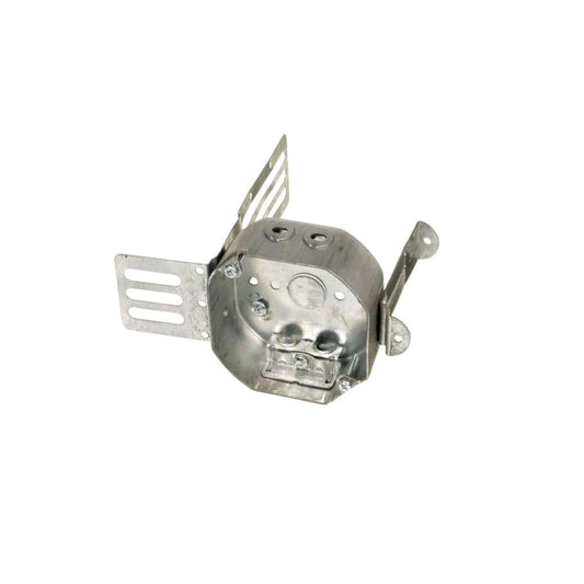 54151-LSSAX Octagon 2-1/8" Deep Wrap Around Box Light52.com"metal electrical junction box sizes" "metal electrical box with cover" "electrical boxes types" "electrical wall box" "weatherproof electrical junction box" "2 gang electrical box"