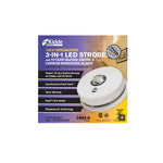Smoke and CO Alarm with Strobe Light and Voice Alert