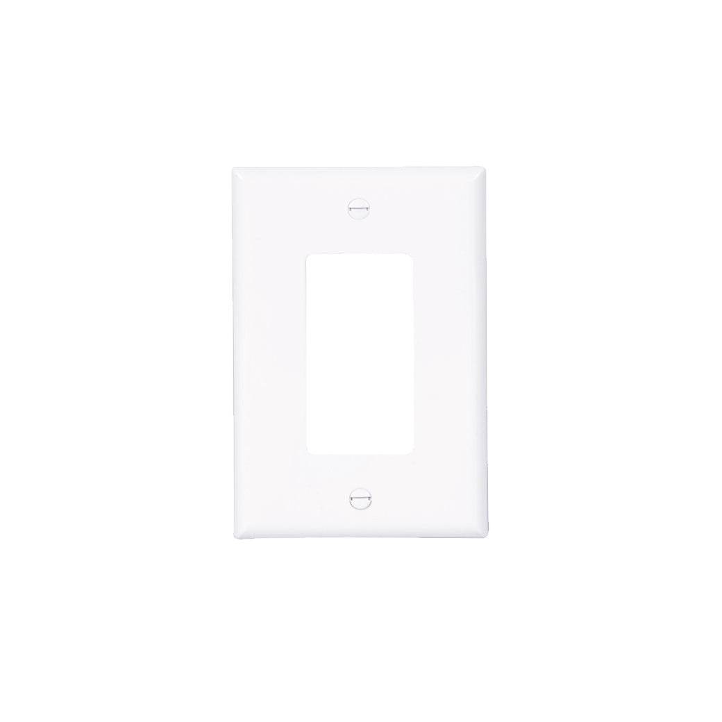Single Gang Wall Plates, White Eaton Light52.com "pj26w leviton" "pj26w hubbell" "pj26w cooper" "hubbell pj26w" "eaton pj26w"