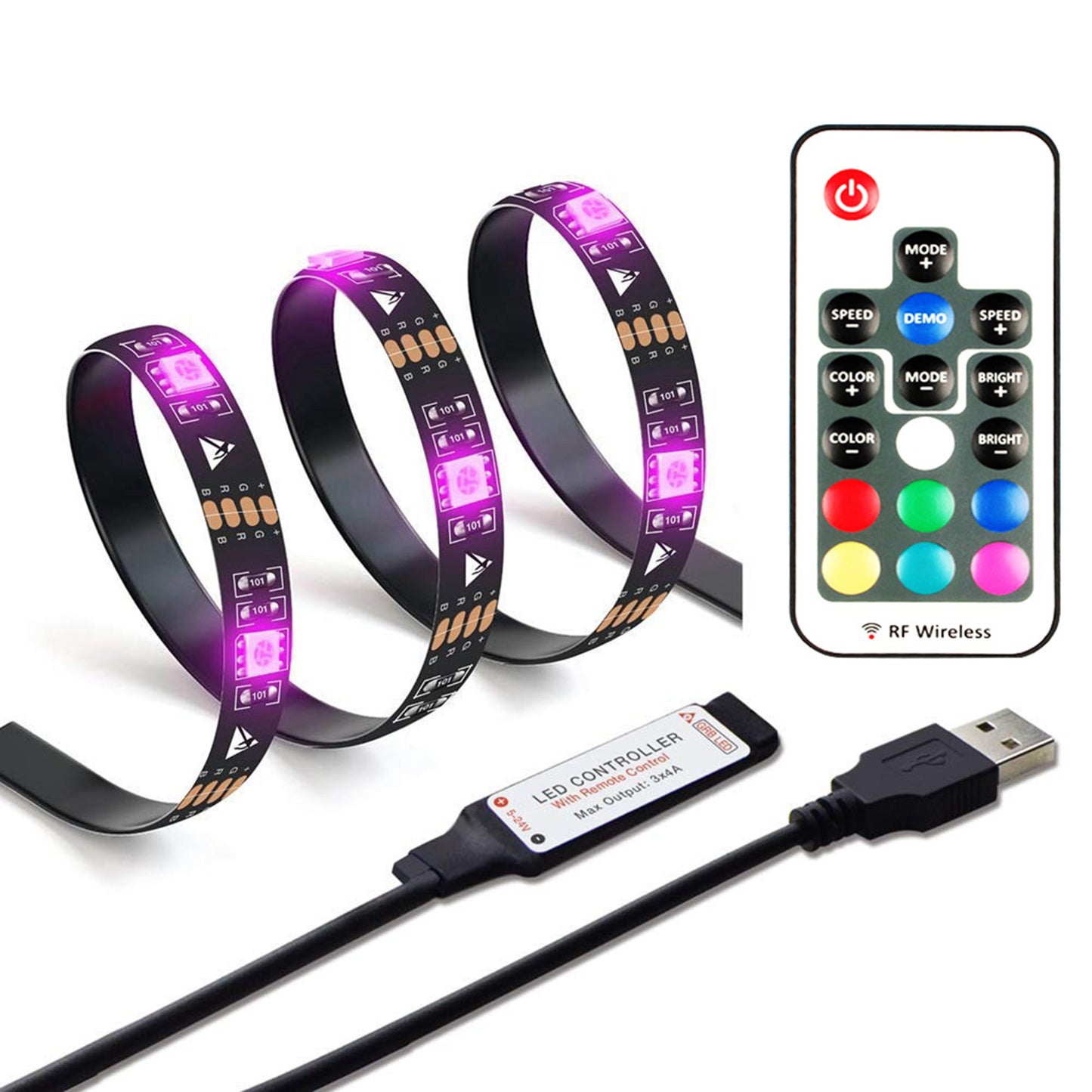 2M TV LED Strip Lights - Light52.com