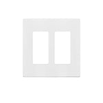 Votatec Screwless Wall Plate White/Black - Light52 - LED Lighting Electrical Suppliers