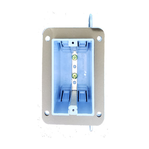 1-Gang, Vapour Barrier Cable Box, 2-3/4 in. Deep, 1/2 in. - Light52 - LED Lighting Electrical Suppliers
