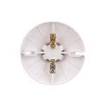 Ceiling Lampholder, Keyless with Leads - White - Light52 - LED Lighting Electrical Suppliers