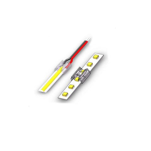 2-Pin 8mm LED strip to wire jumper 10CM