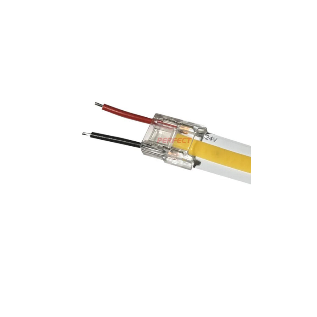 2-Pin 8mm LED Light Strip to Wire Connectors - Light52