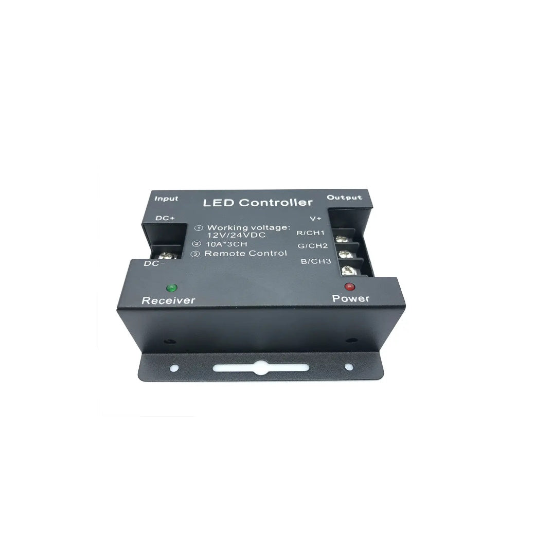 LED RGB Controller with RF Remote 4Pin - Light52 - LED Lighting Electrical Suppliers