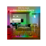 LED Strip Light Kit WiFi Waterproof 5050 SMD RGB 5M 16.4ft
