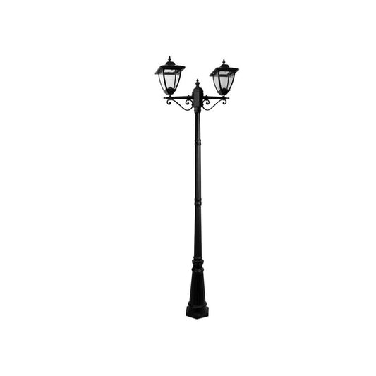 6ft LED Solar Pole Light 2Heads - Light52