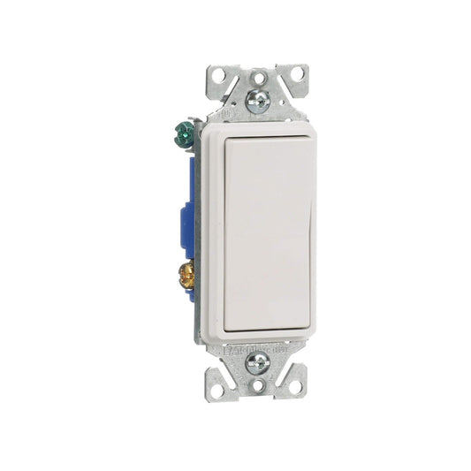 EATON 15A DECORA 3Way Switch 120V White - Light52 - LED Lighting Electrical Suppliers