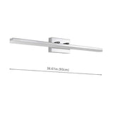 Vanity Light Modern Chrome 36Inches 3CCT - Light52 - LED Lighting Electrical Suppliers
