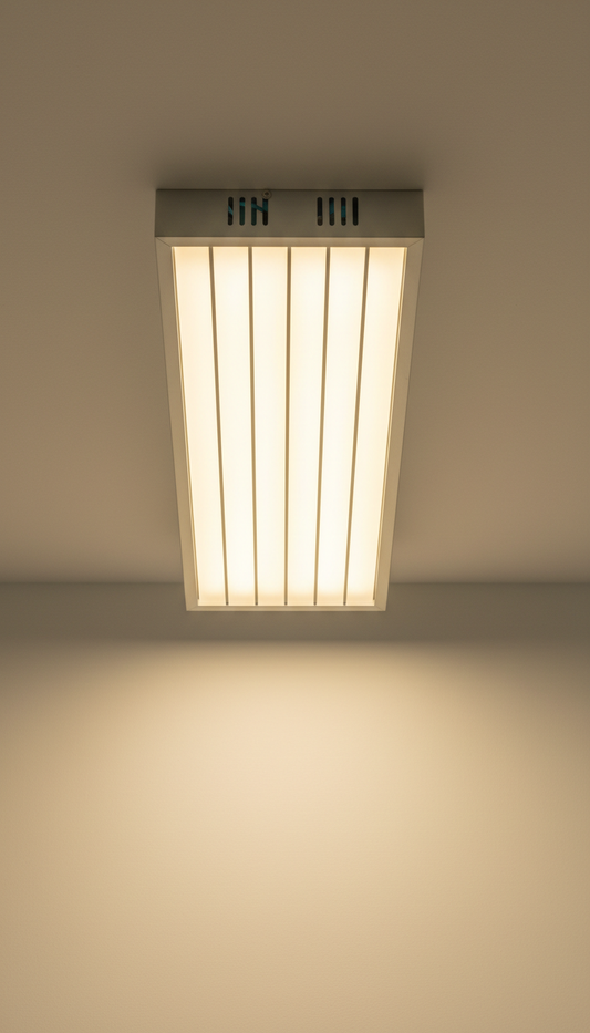 LED Ceiling Fixture with Diffused Glow