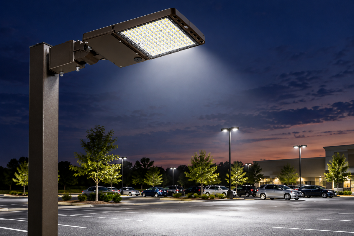 Votatec 150W LED Area Light – Adjustable CCT & Motion Sensor