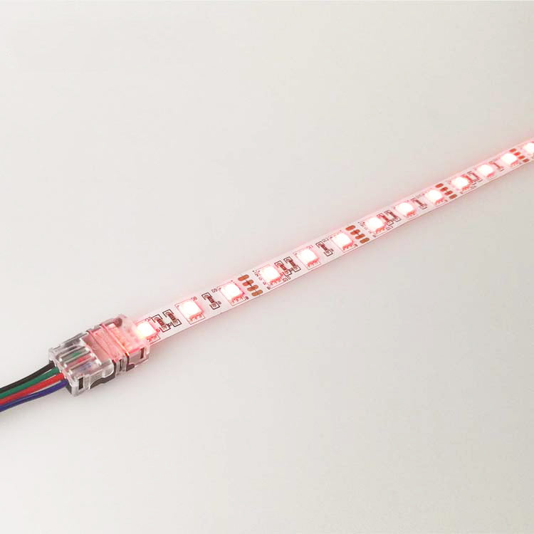 LED RGB Strip with wire HIPPO 4 pin link connector - Light52.com