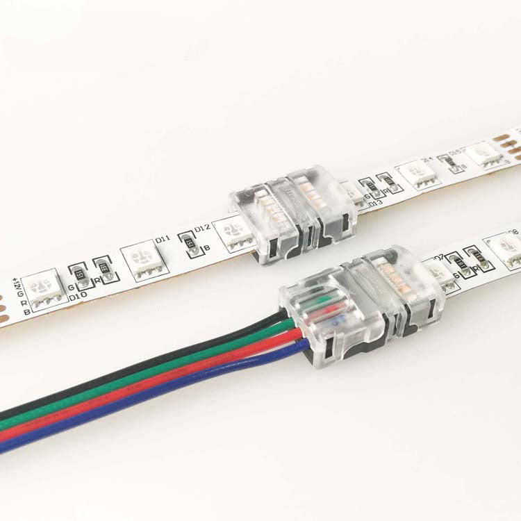 LED RGB Strip with wire HIPPO 4 pin link connector - Light52.com