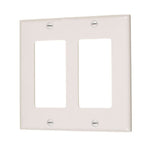 Double Decorative Plate - White - Light52.com