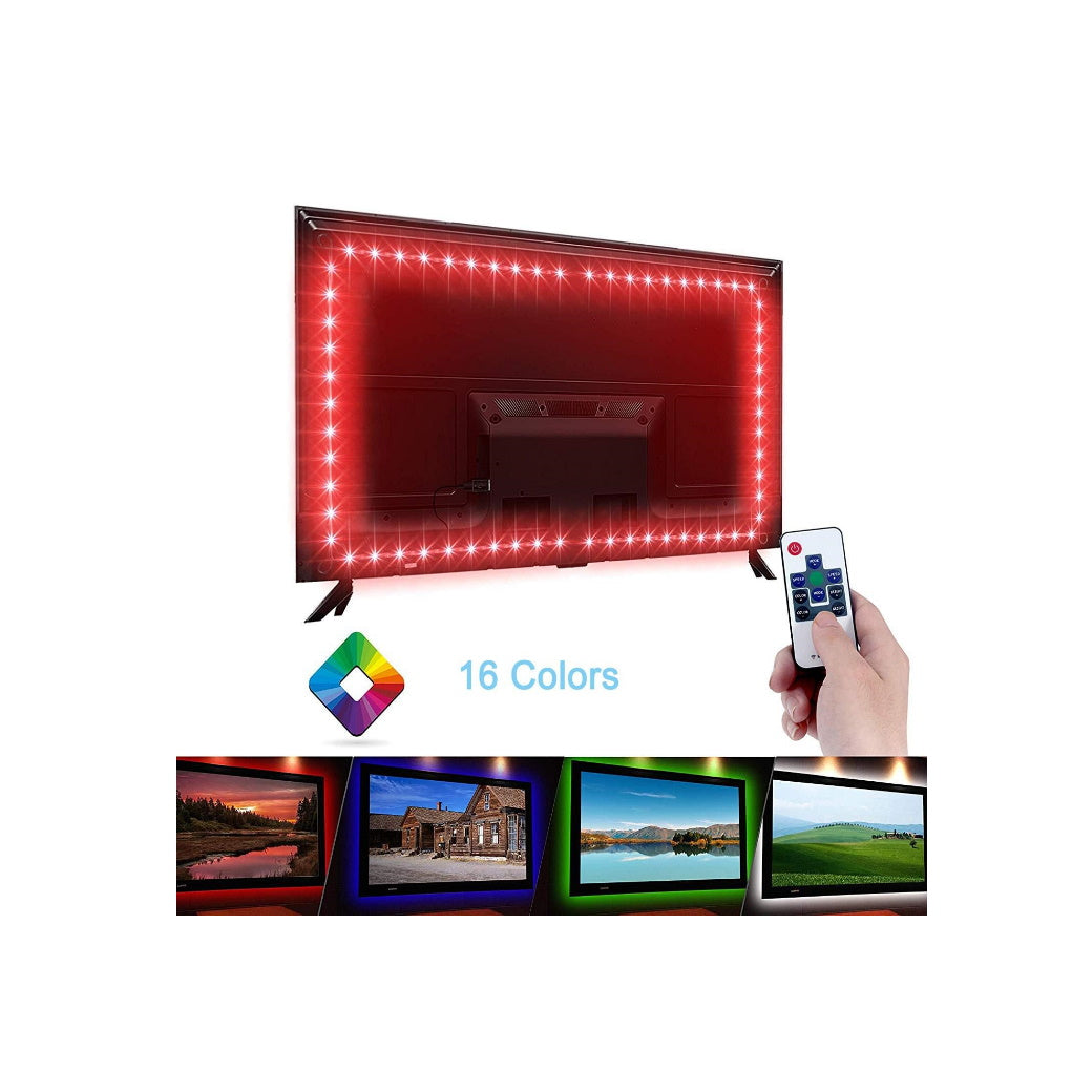 1M RGB Waterproof LED Boat TV Back Light Light52.com "led 1m" "tp-link led strip canada" "*1m led stip tv light" "120v led strip lights canada" LED Strip light boat light