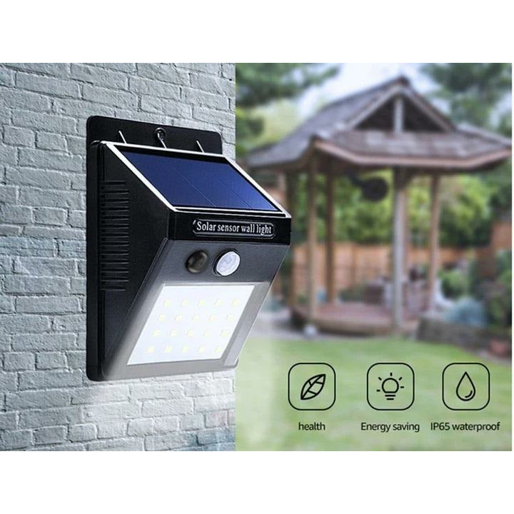 20 leds solar wall light 280Lumens - Light52.com