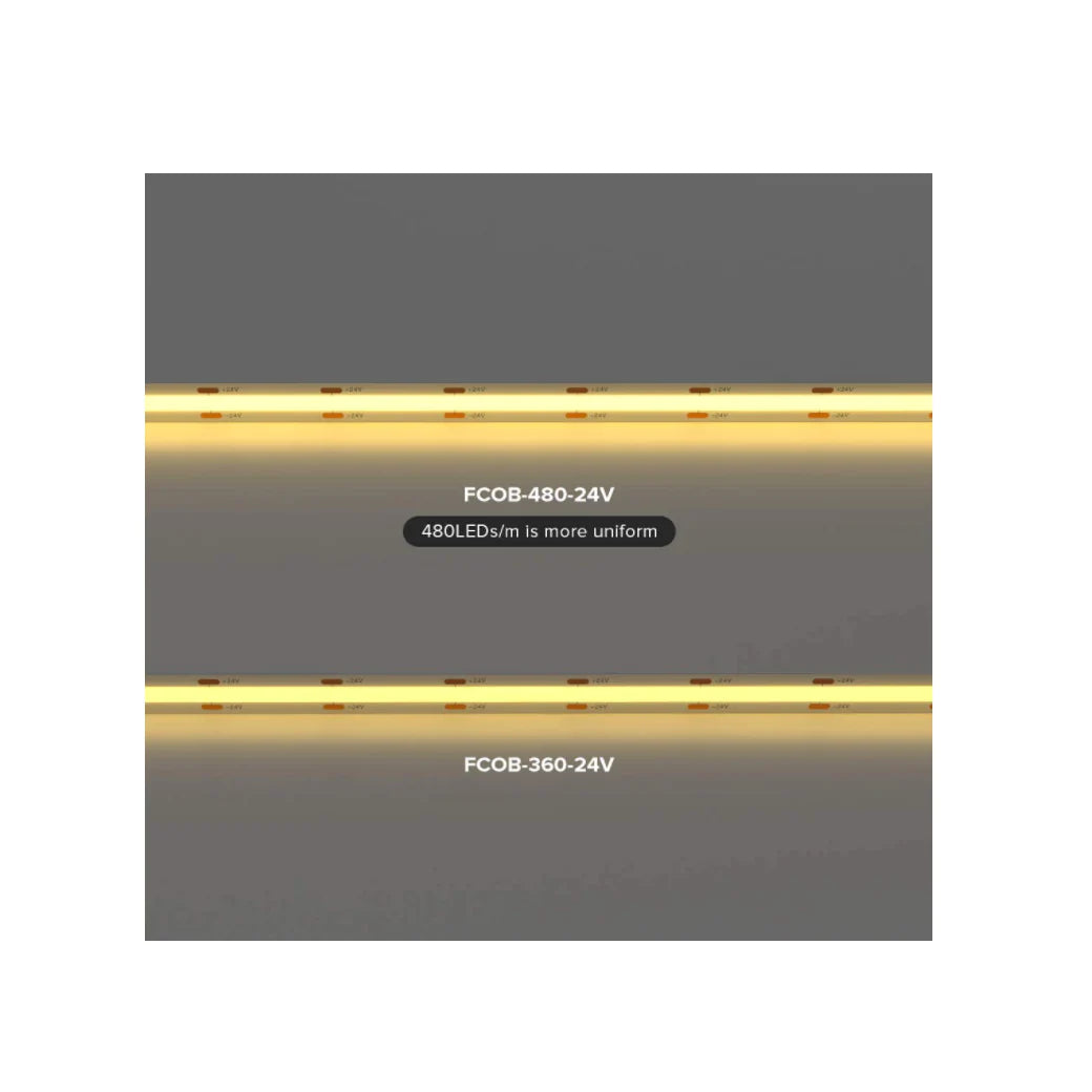 32ft 10M LED COB Flexible Strip light 24V
