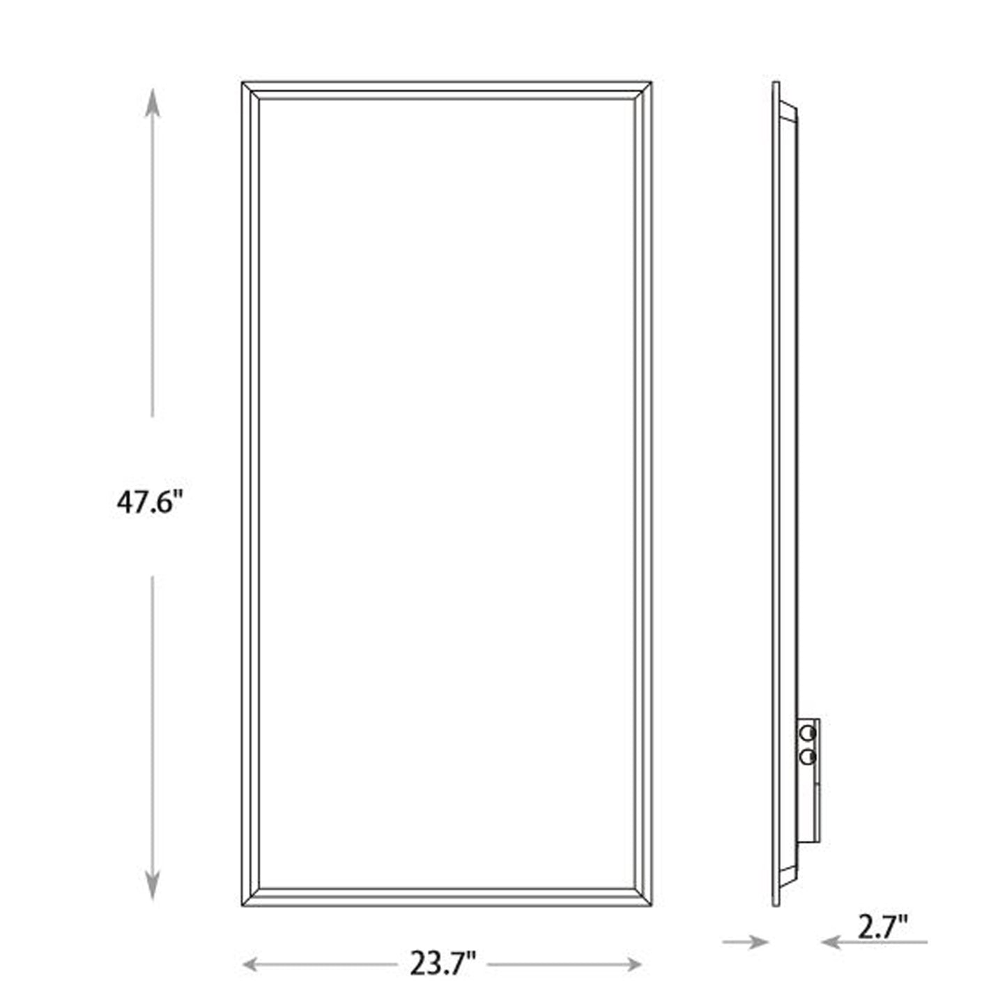 Backlit 2×4 100~277V 40W - Light52.com