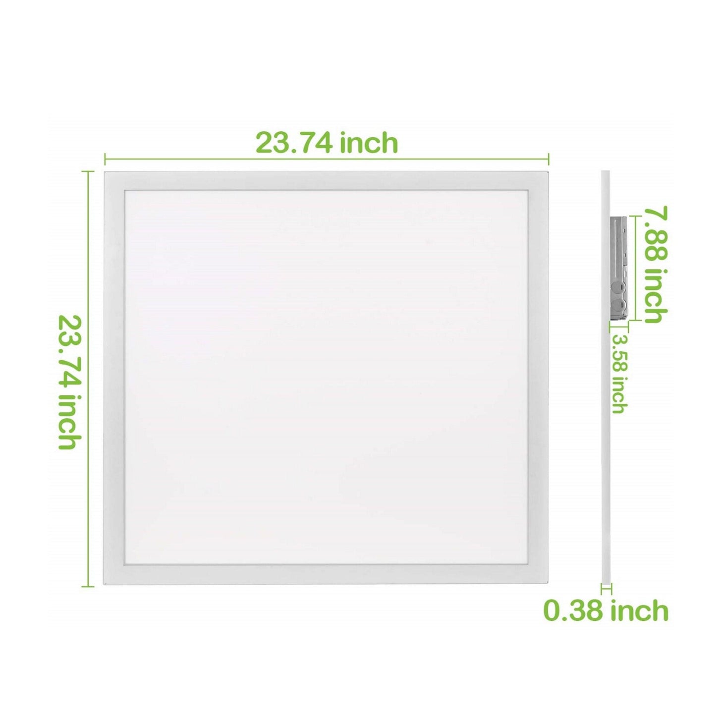 2x2 ft LED Panel Light 30W 120~347V 3750Lumens - Light52.com