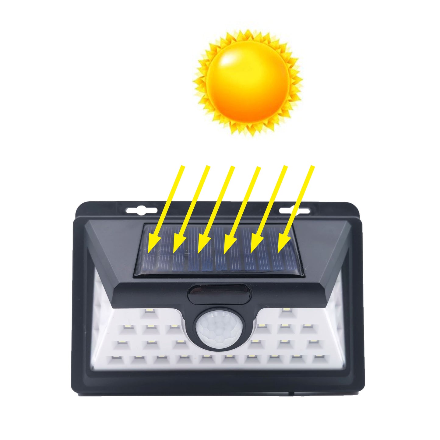 Outdoor Solar Wall Light 32 LED - Light52.com