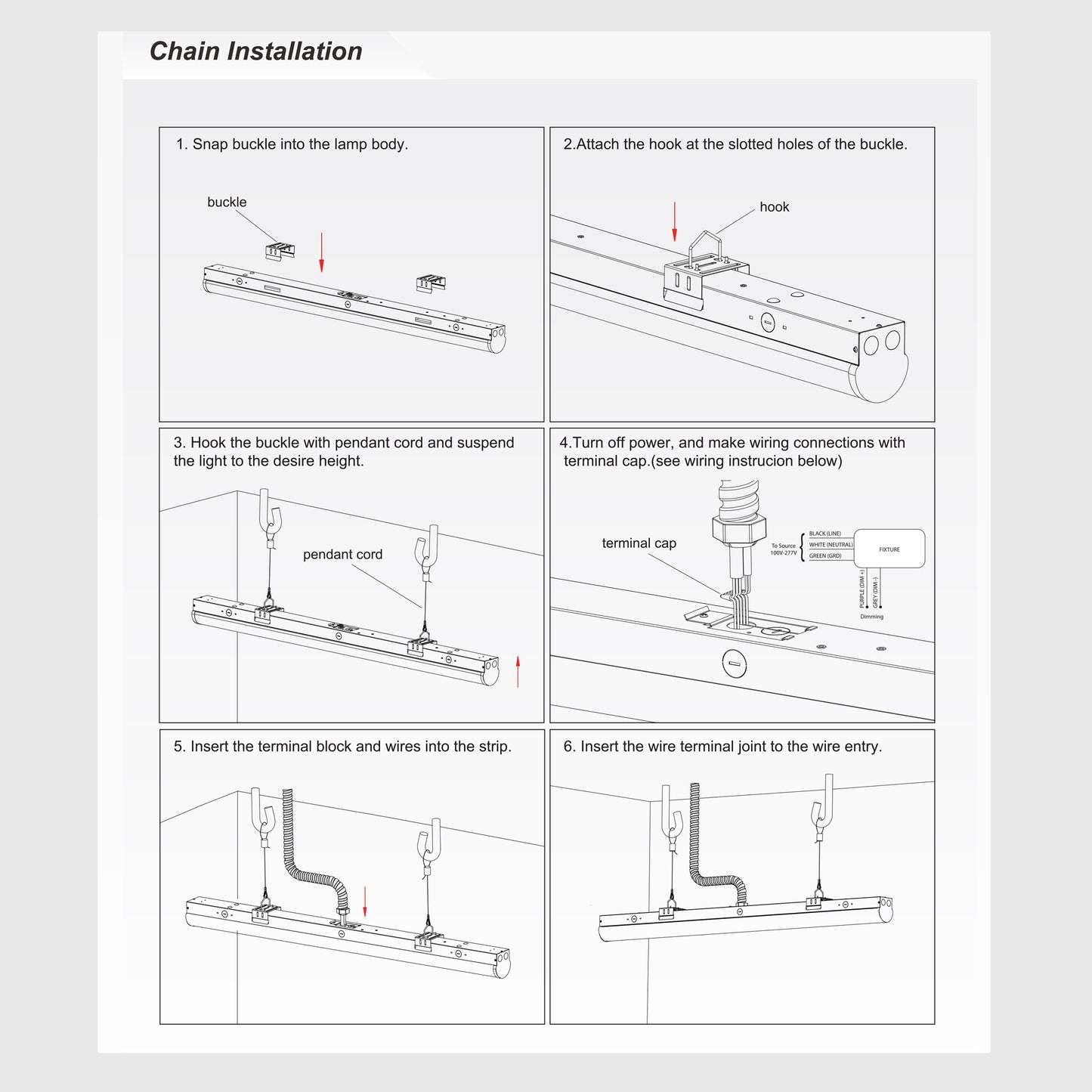 Lowbay light NX-LLS4F40W-HV - Light52.com