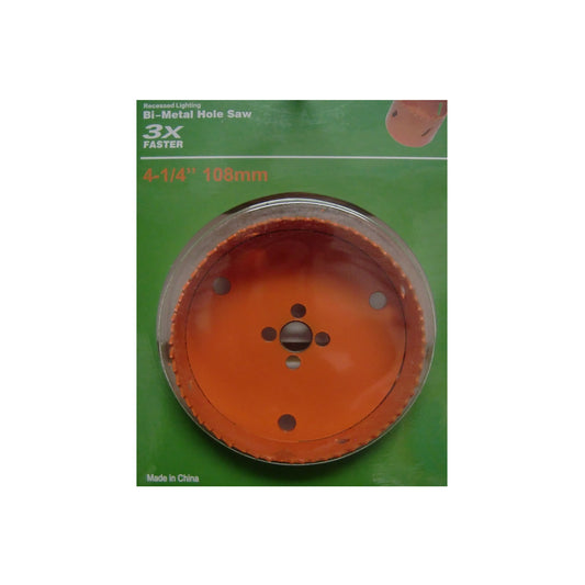 4-1/4" Hole Saw 108mm - Light52.com