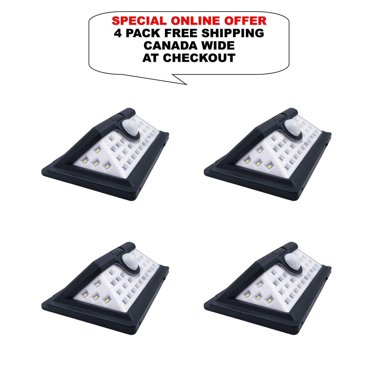 Outdoor Solar Wall Light 32 LED - Light52.com