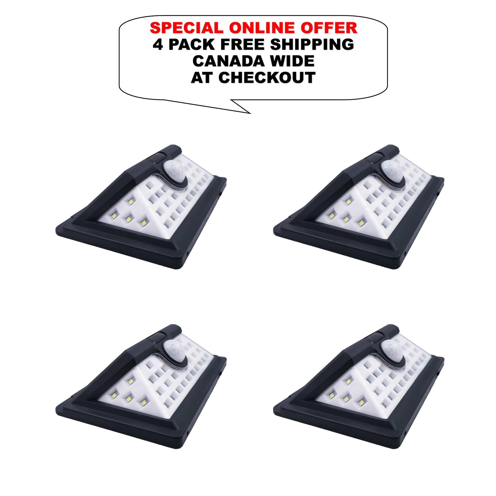 Outdoor Solar Wall Light 32 LED - Light52.com