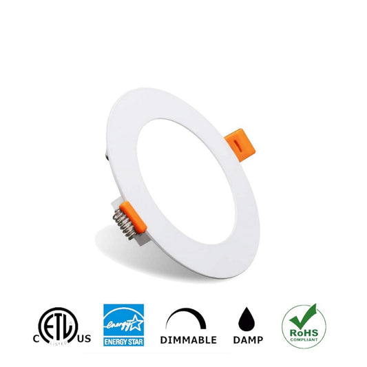 LED panel 4inch Light 550-lumen Ultra-thin Recessed - Light52.com