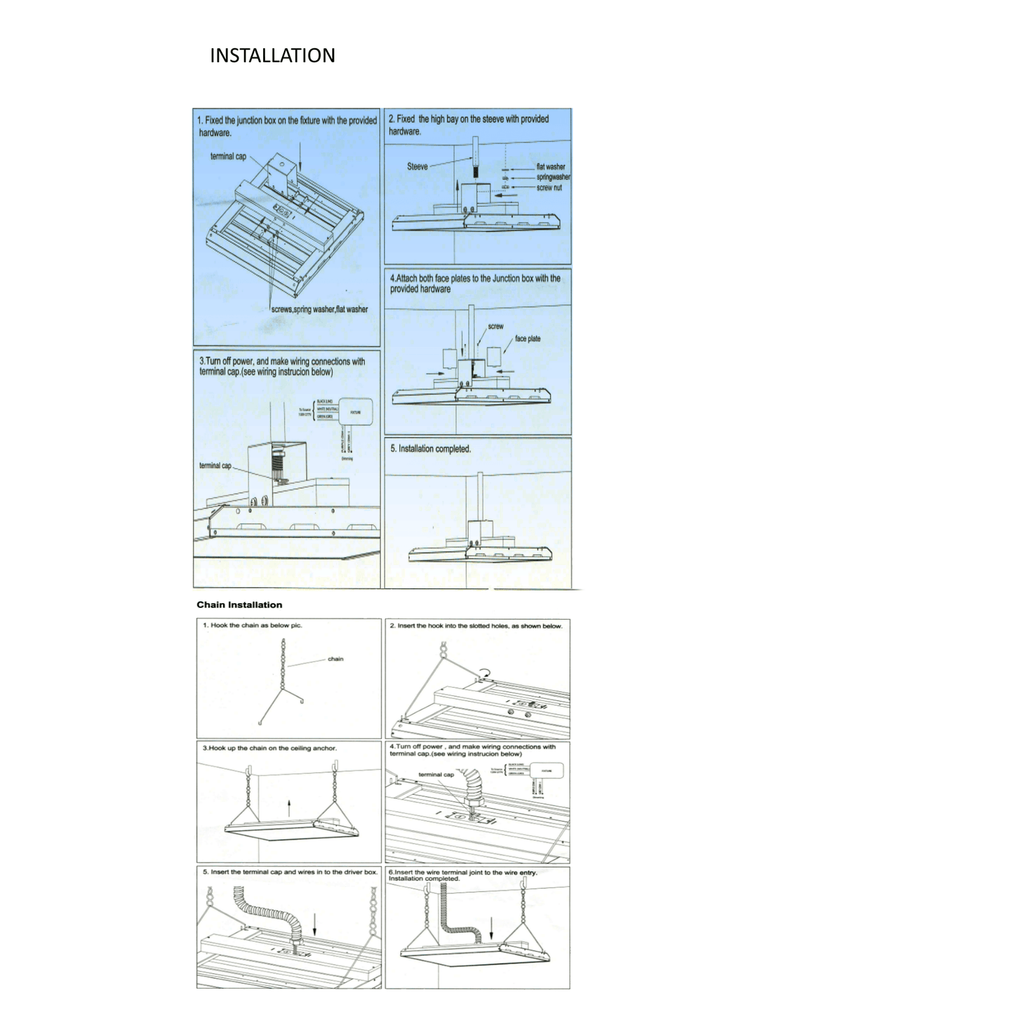 Linear Highbay 165W 5000K - Light52.com