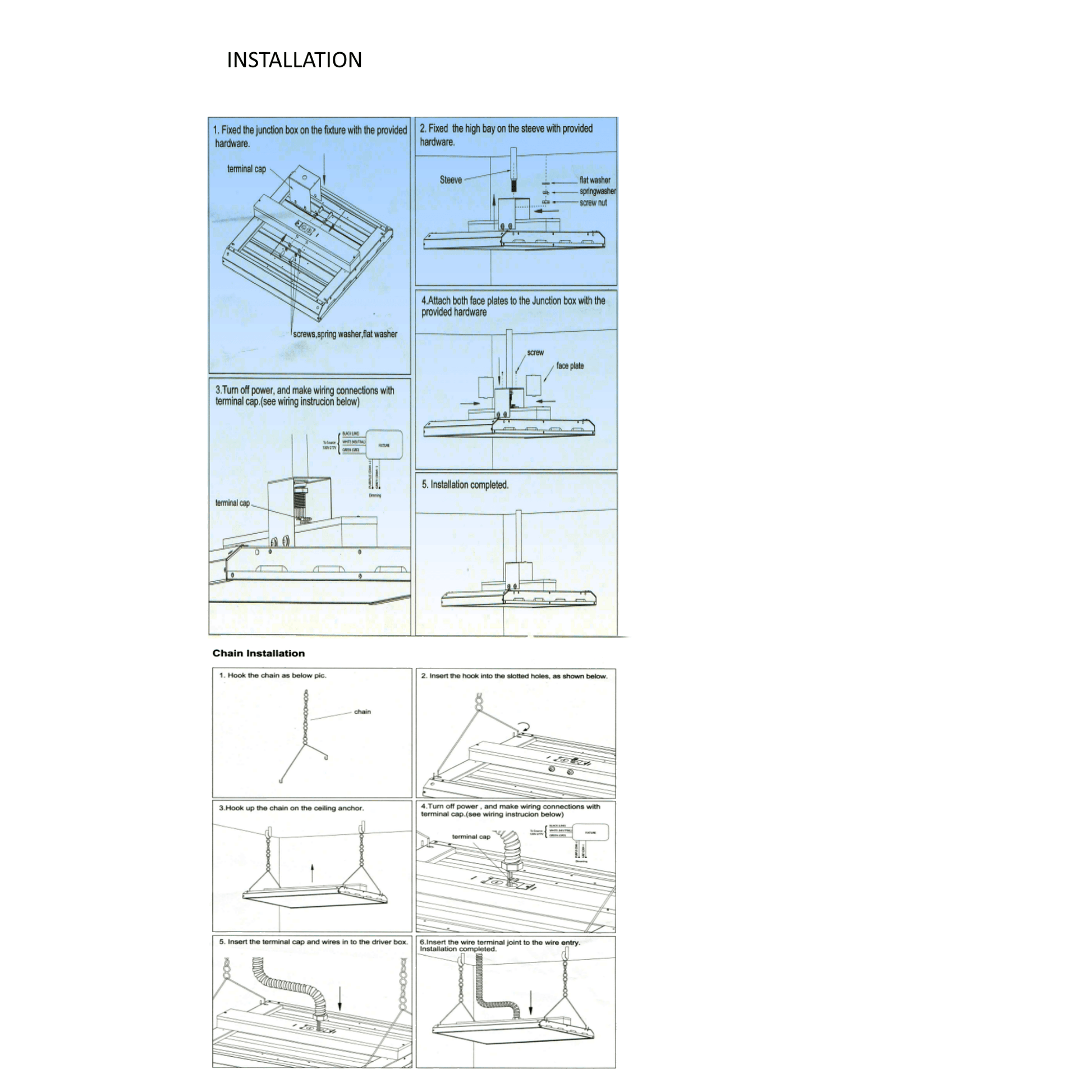 Linear Highbay 165W 5000K - Light52.com
