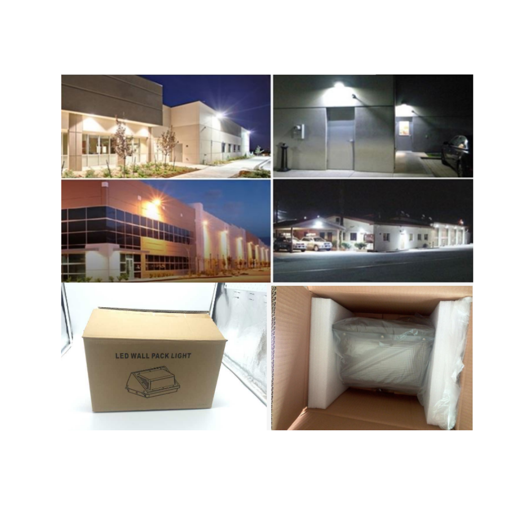 Wall Pack commercial plaza 80W exterior LED - Light52.com