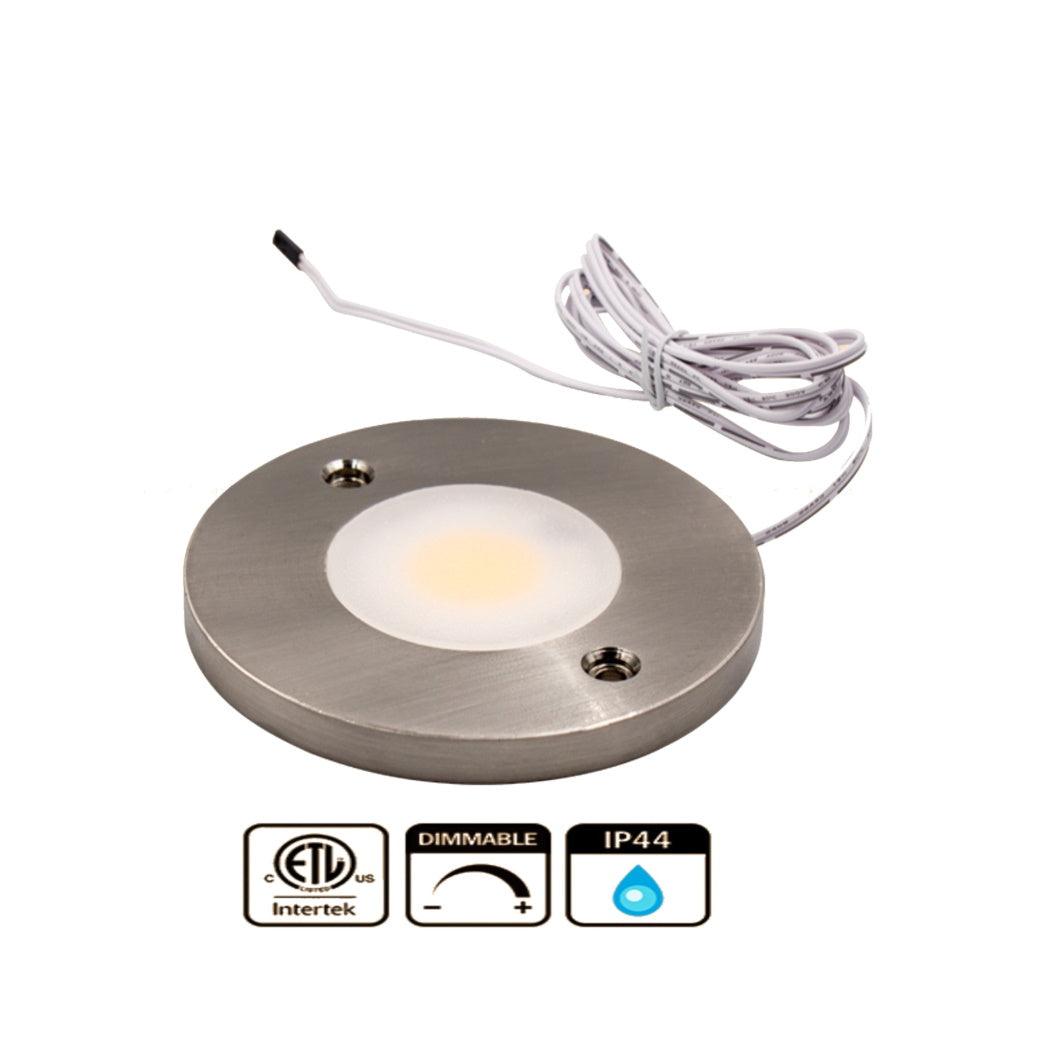 Puck Deck Thin 12V Single Pack "led puck lights battery" "led puck lights wired" "led puck lights outdoor" "led puck lights with remote" "recessed led puck lights" "led puck lights 12v"