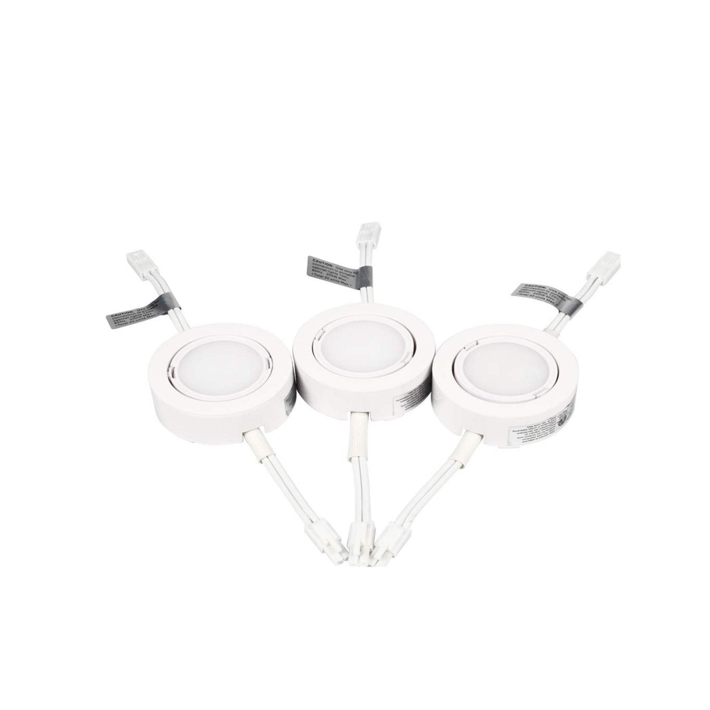Puck Under Cabinet Light 120V 3Pack COB - Light52.com